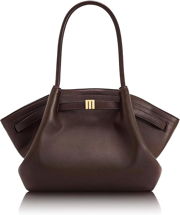 Tote Bag For Women, Designer Vegan Leather Shoulder Bag For Ladies | Amazon (US)