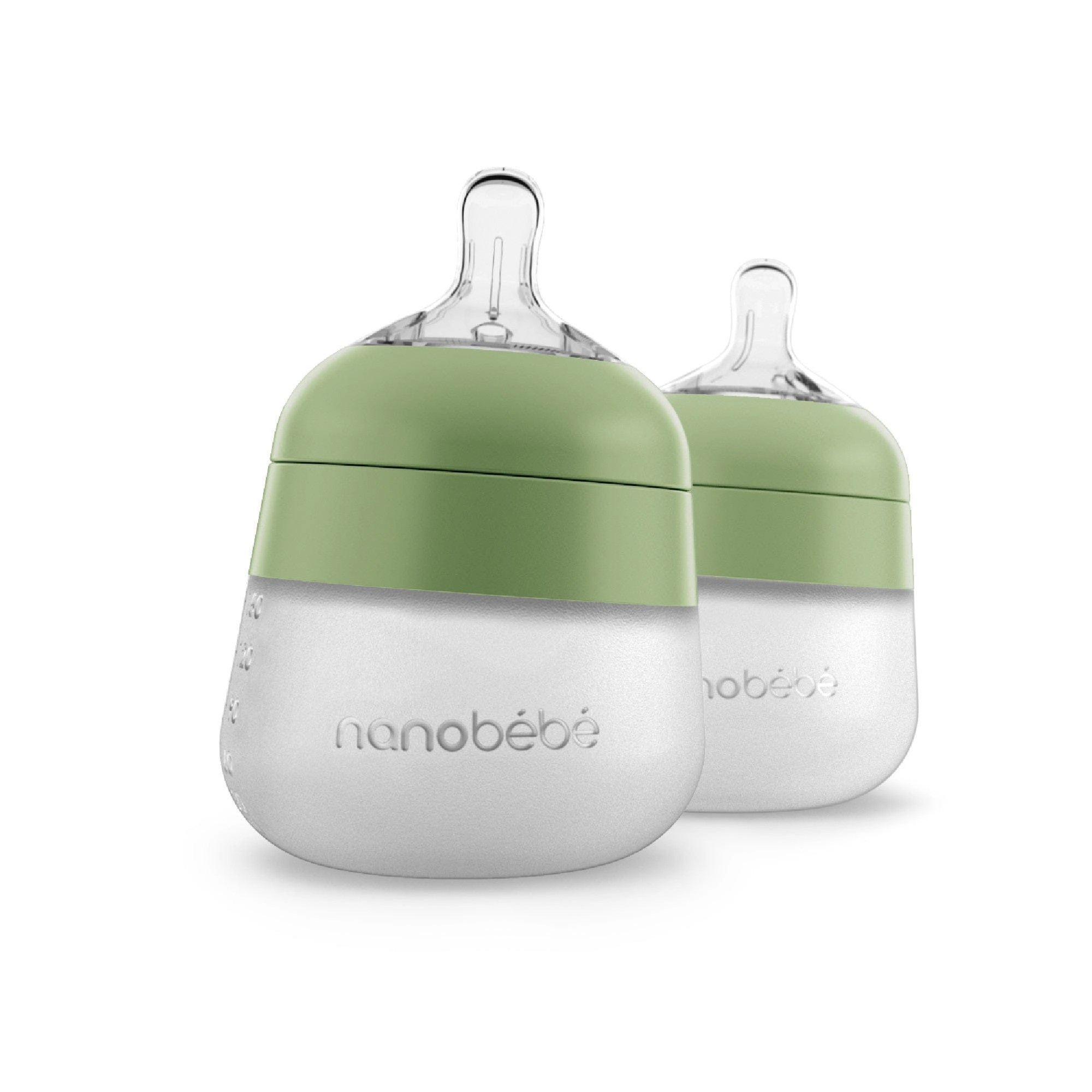 Flexy Silicone Baby Bottle - 5oz & 9oz | Nanobébé