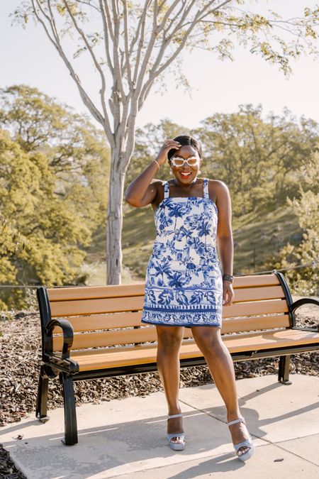 Perfect little vacation mini dress for LOFT!! So simple yet so elegant! Styled it with DSW sandal heels and Target sunglasses!

#LTKsalealert #LTKstyletip #LTKshoecrush