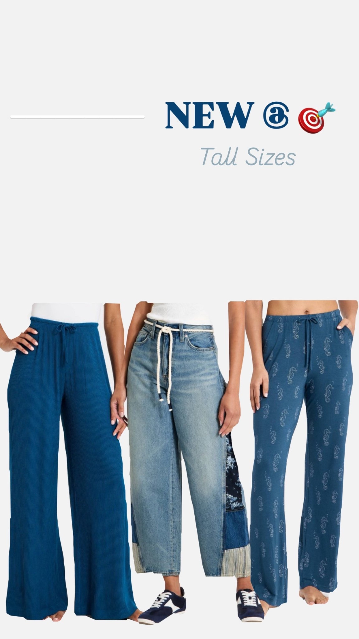 New tall jeans and tall lounge pants at target 

#LTKTall #LTKselfcare #LTKMothersDay