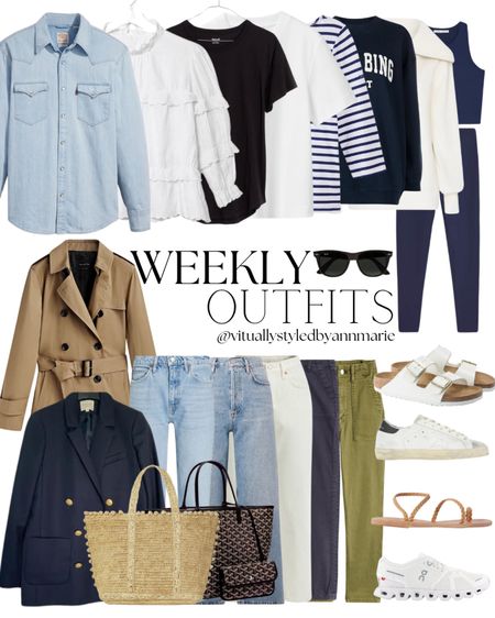 Weekly outfits 

Daily style 
Casual outfits 
School run outfits 

#LTKstyletip #LTKuk