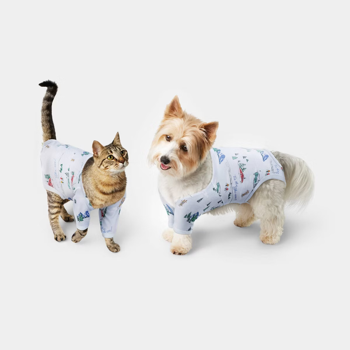 "Tis the Ski-son!" Pet Pajamas - Wondershop™ | Target