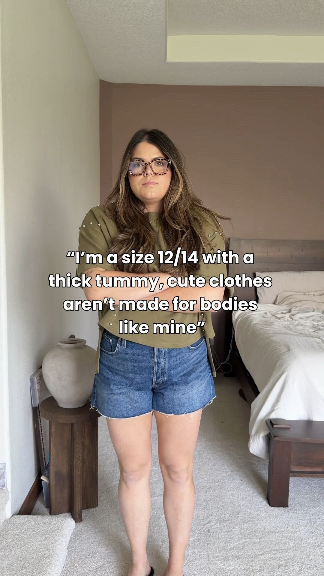 I’m Erica. A size 12/14 and mom of 3 with a thick tummy owner. I used to dress to disappear and now I dress to be seen. 

I share every outfit, every find, every ‘omg this actually works on my body’ moment right here. if you’ve ever stood in a dressing room and wanted to cry - hi, welcome, stay 🤍