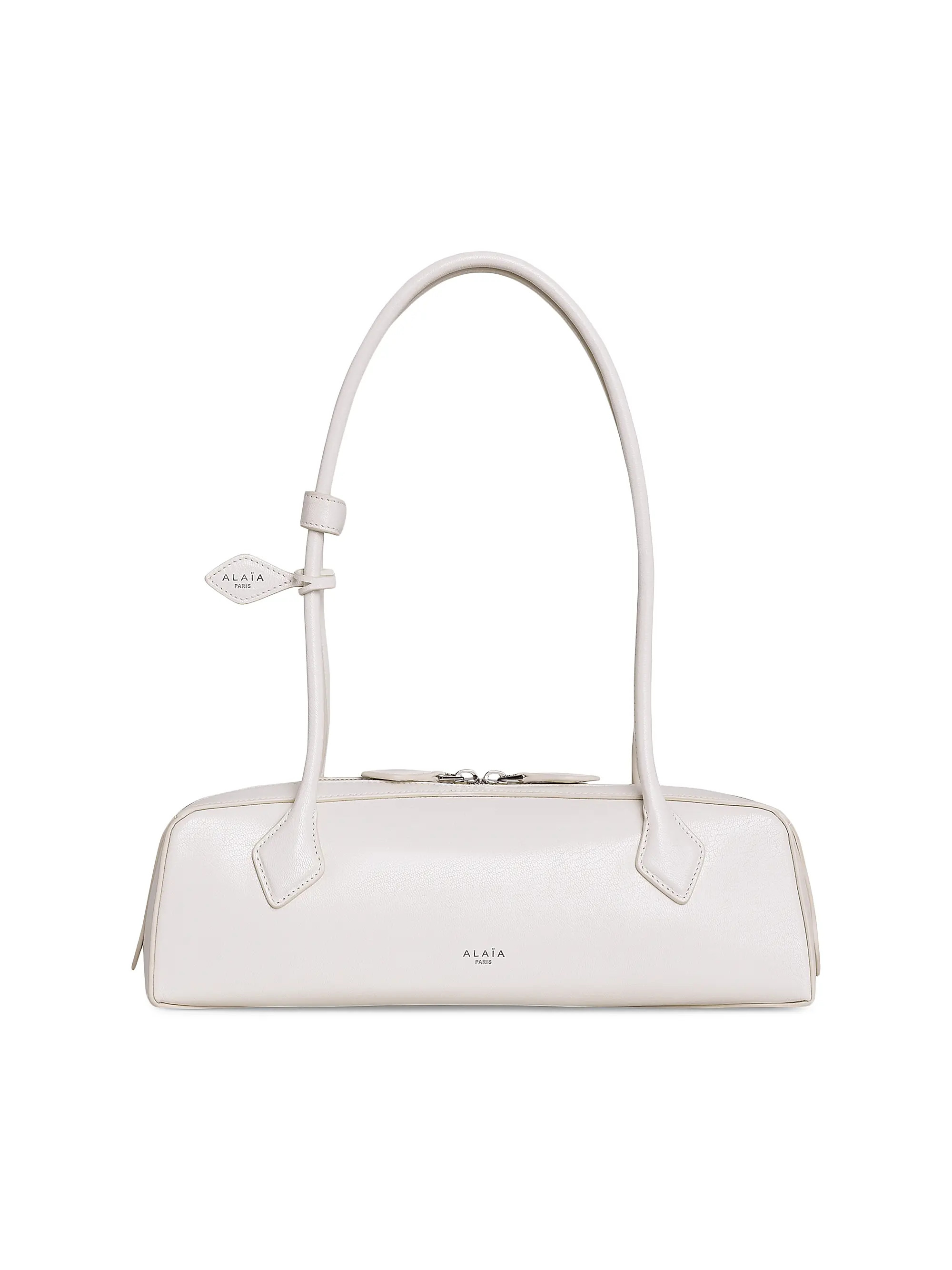Ala\u00efa Le Teckel Leather Shoulder Bag | Saks Fifth Avenue | Saks Fifth Avenue