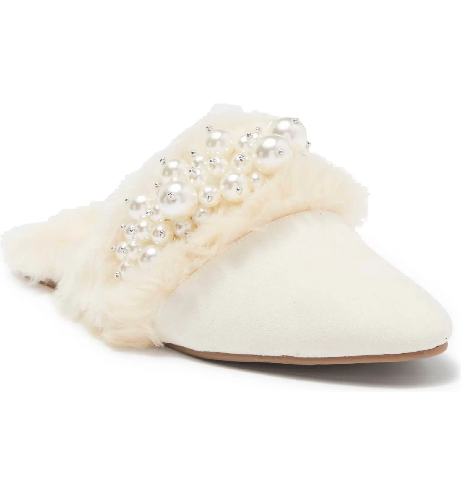 Sarita Faux Fur Lined Slipper | Nordstrom Rack