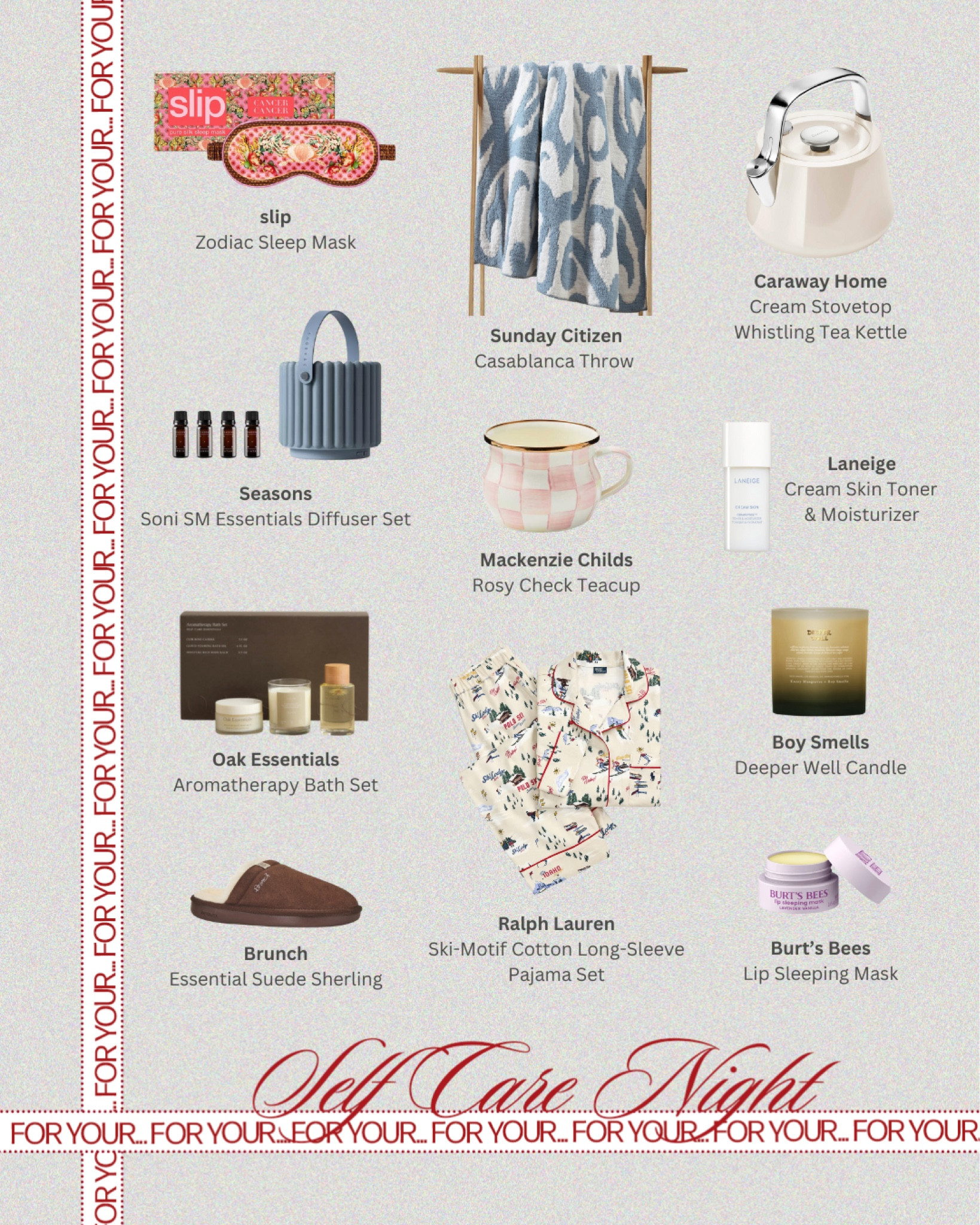 My Self Care Night Gift Guide

#LTKhome #LTKbeauty #LTKSeasonal