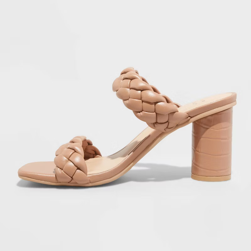 Women's Basil Mule Heels - A New Day™ | Target