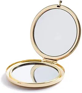 Magnifying Compact Mirror for Purses with 2 x 1x Magnification, Folding Mini Pocket Double Sided ... | Amazon (US)