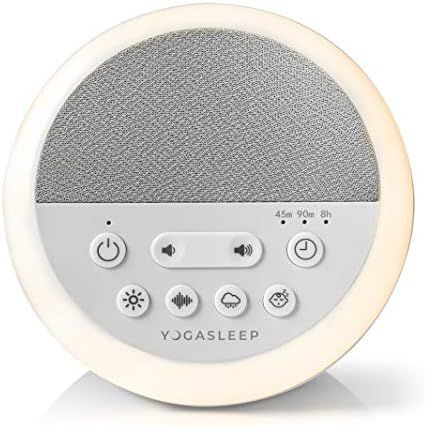 Yogasleep Nod and Night Light & Timer Lullaby Tracks Sound Machine for Travel, Office Privacy, Sl... | Amazon (US)