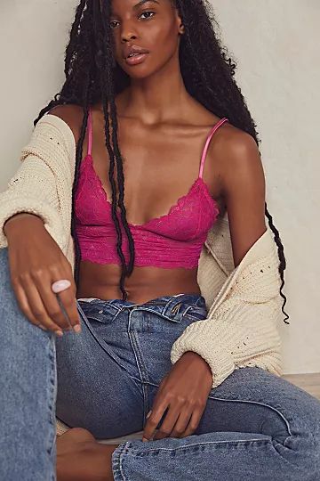 Everyday Lace Longline Bralette | Free People (Global - UK&FR Excluded)
