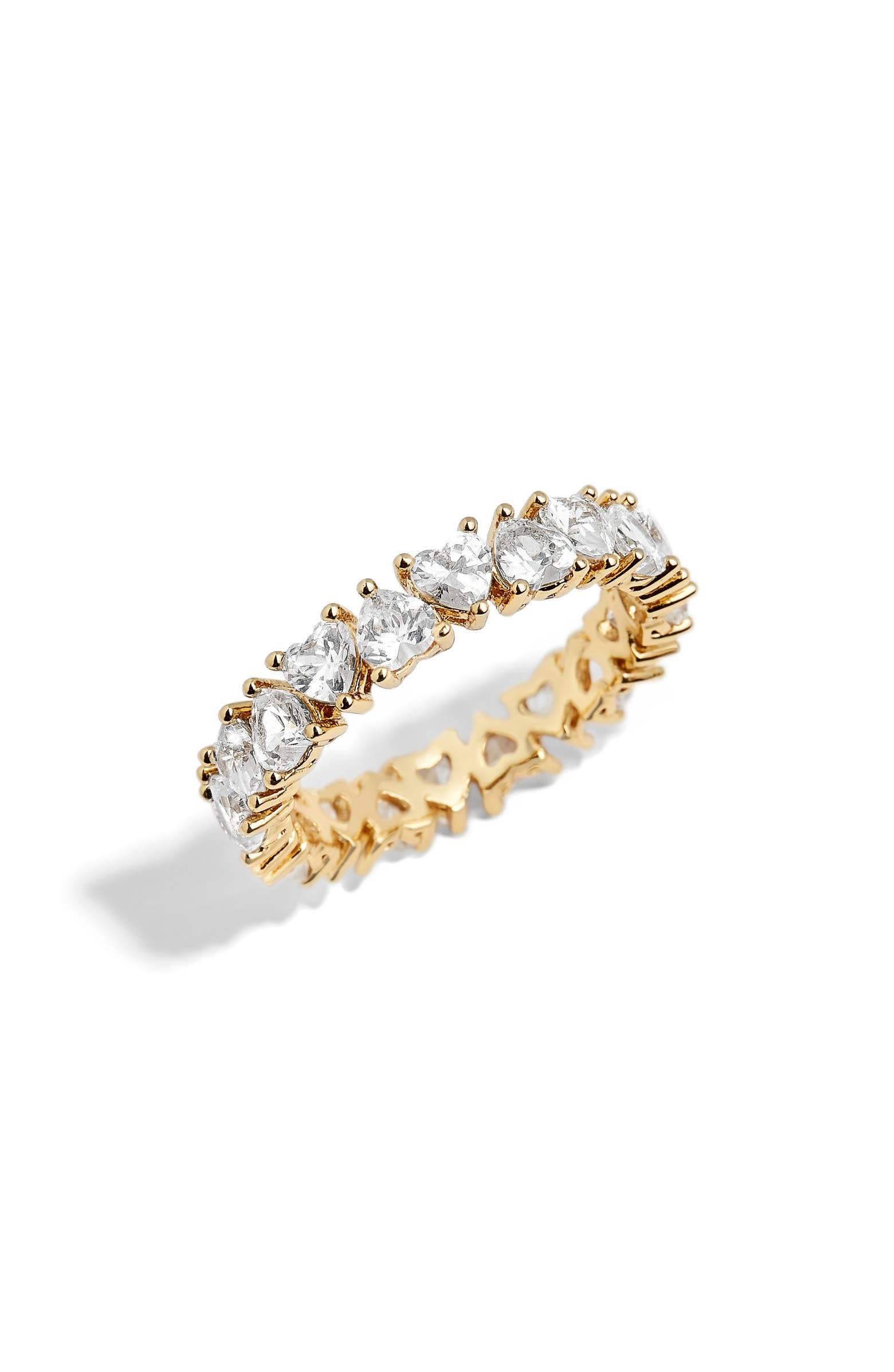 Ananda Cubic Zirconia Heart Ring | Nordstrom