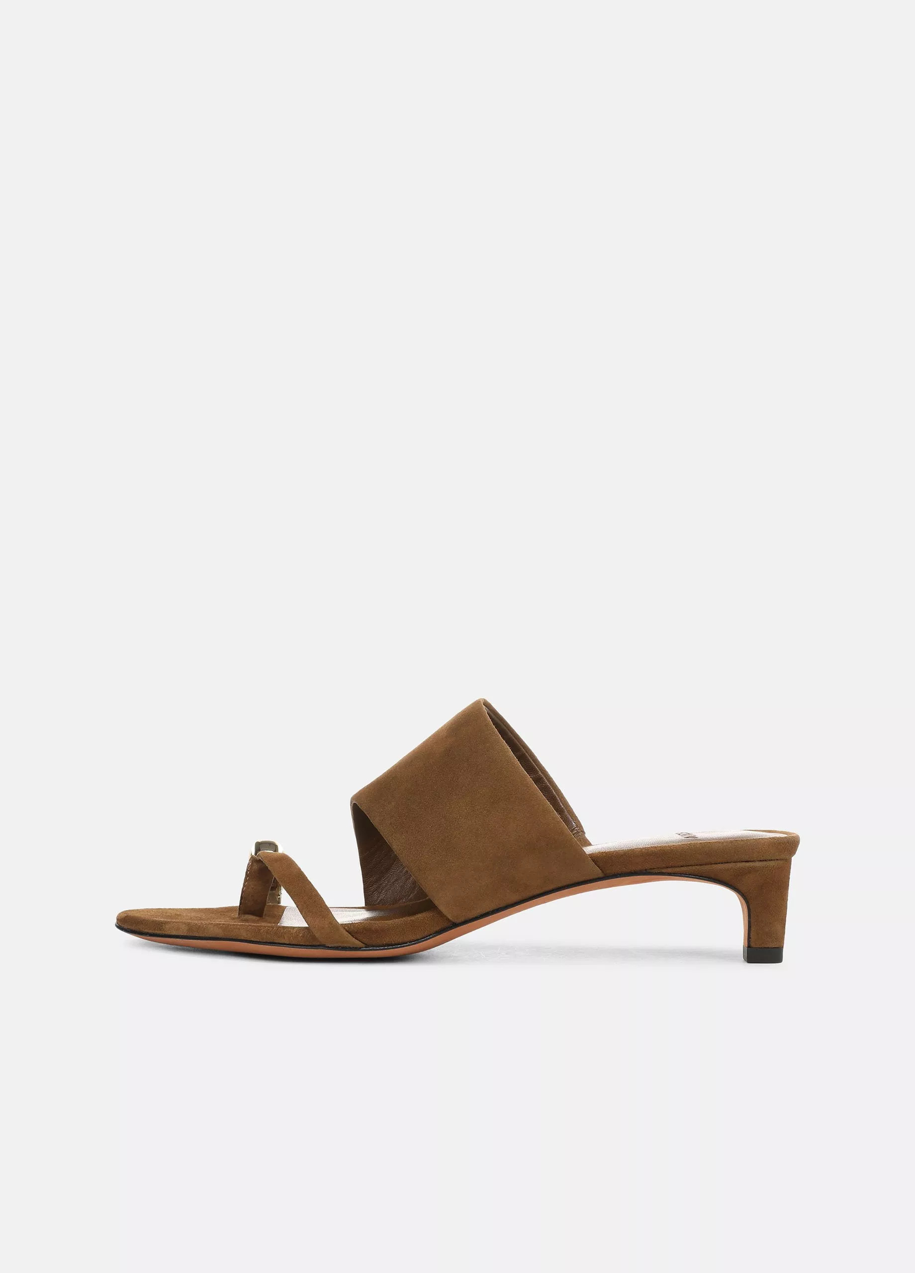 Suzie Suede Heeled Sandal | Vince LLC