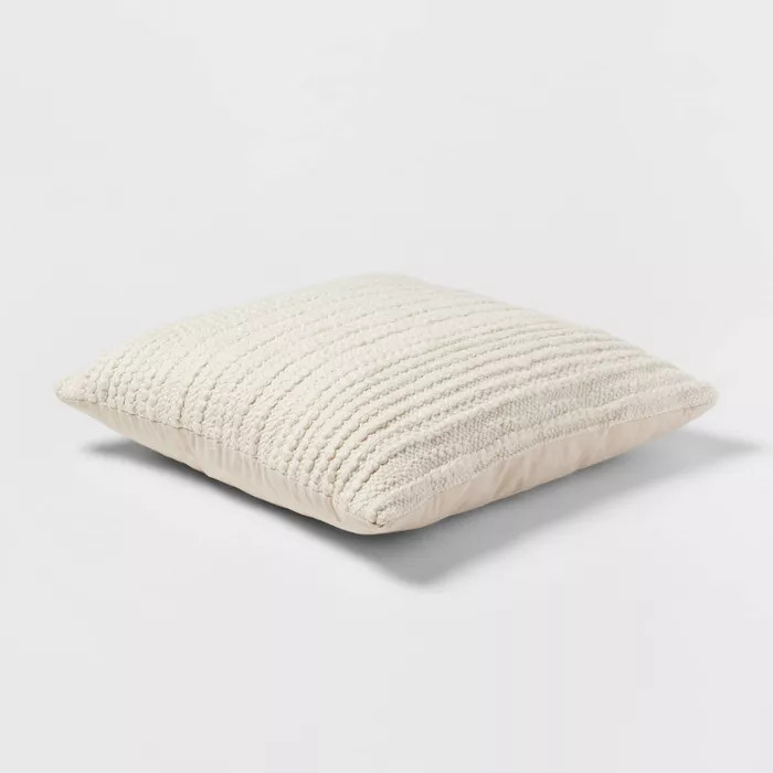 Oversized Textured Solid Throw Pillow - Threshold™ | Target