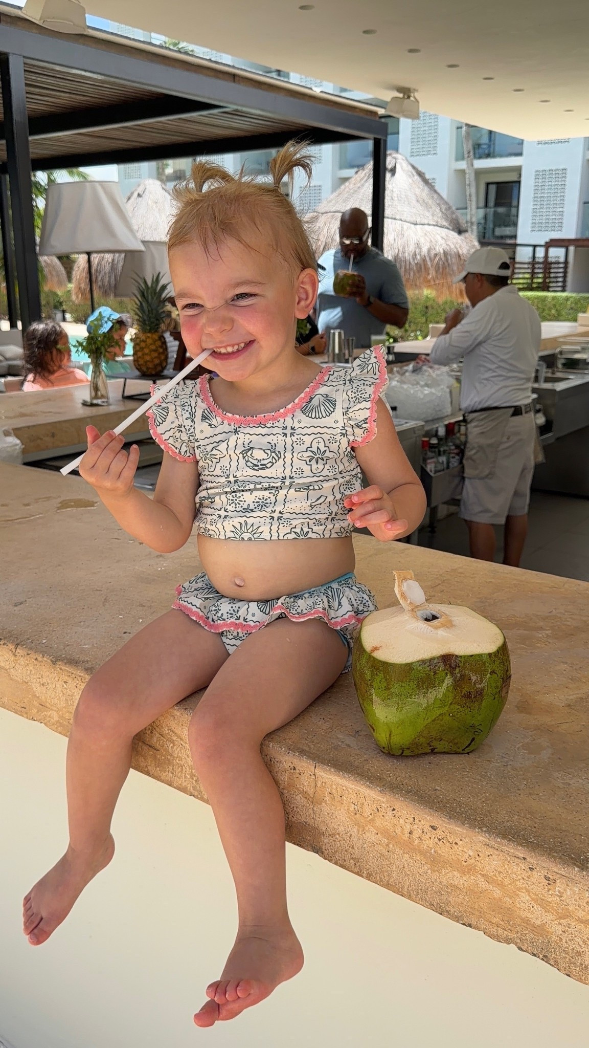 Toddler girl swim! 🤍

#LTKKids #LTKTravel #LTKSwim