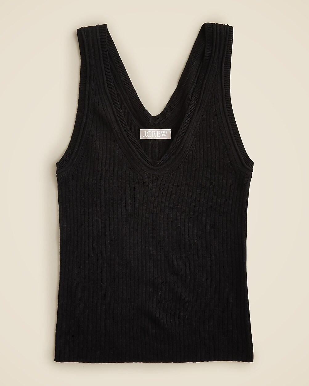 Merino-linen blend sweater-tank | J. Crew US
