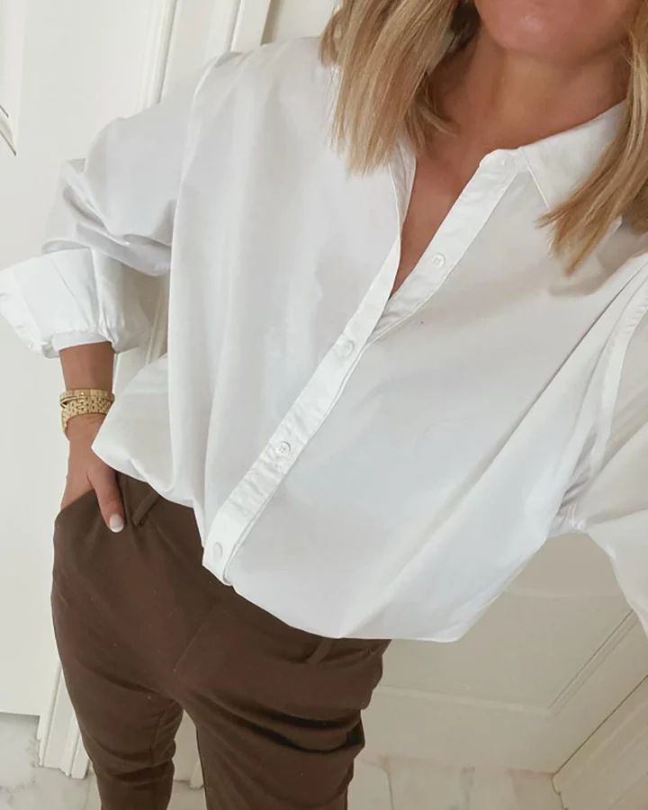 Splendid x Cella Jane Poplin Button-Down Shirt | Splendid