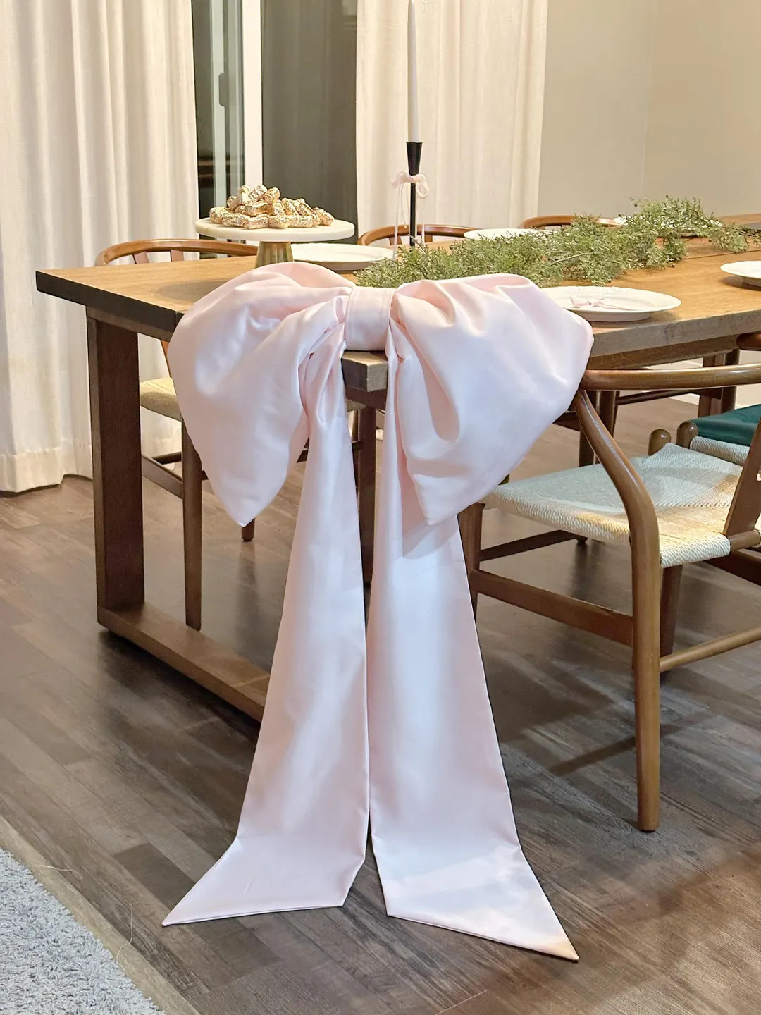 Large Pink Birthday Bow for Table, Party Baby Shower Decor ,bridal Decor - Etsy | Etsy (US)