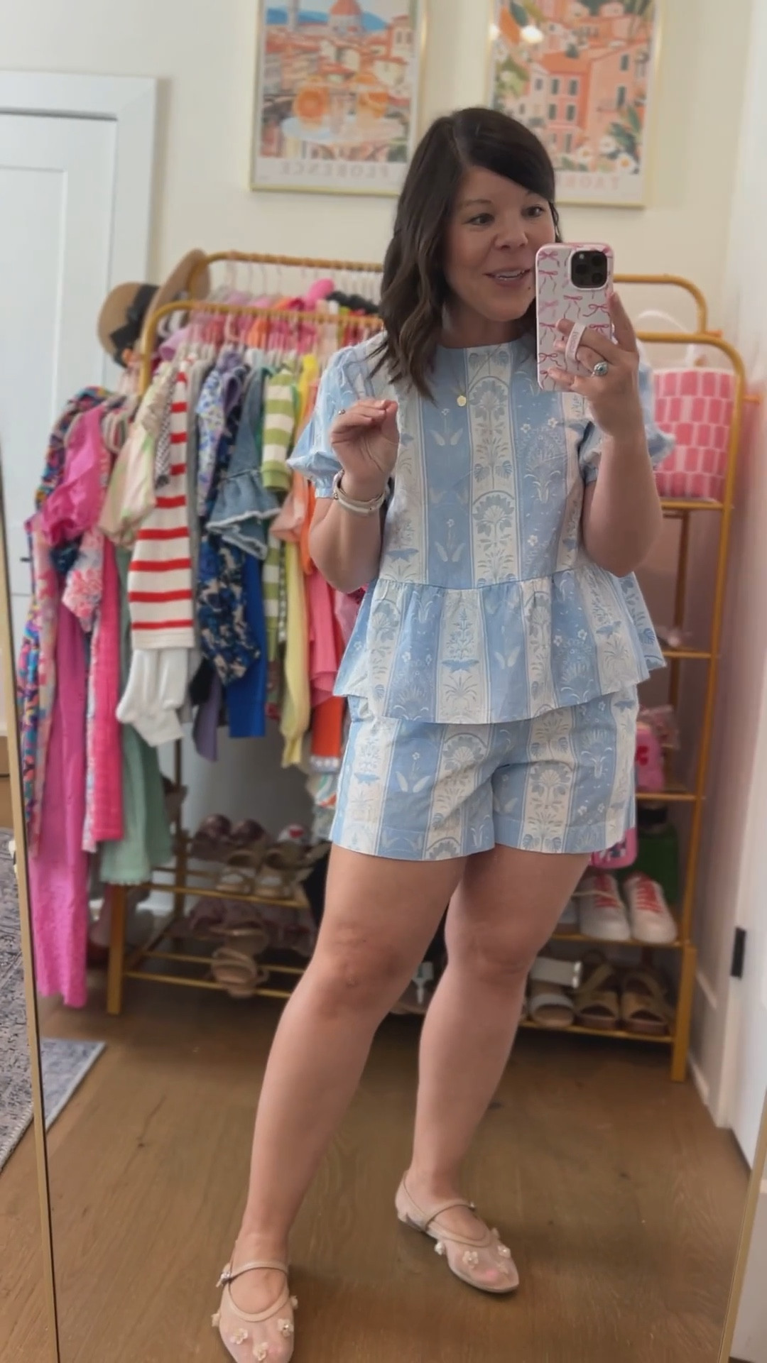 This set is SO GOOD! I’m wearing a size small in the top and a medium in the shorts!

#LTKSeasonal #LTKSaleAlert #LTKFindsUnder50