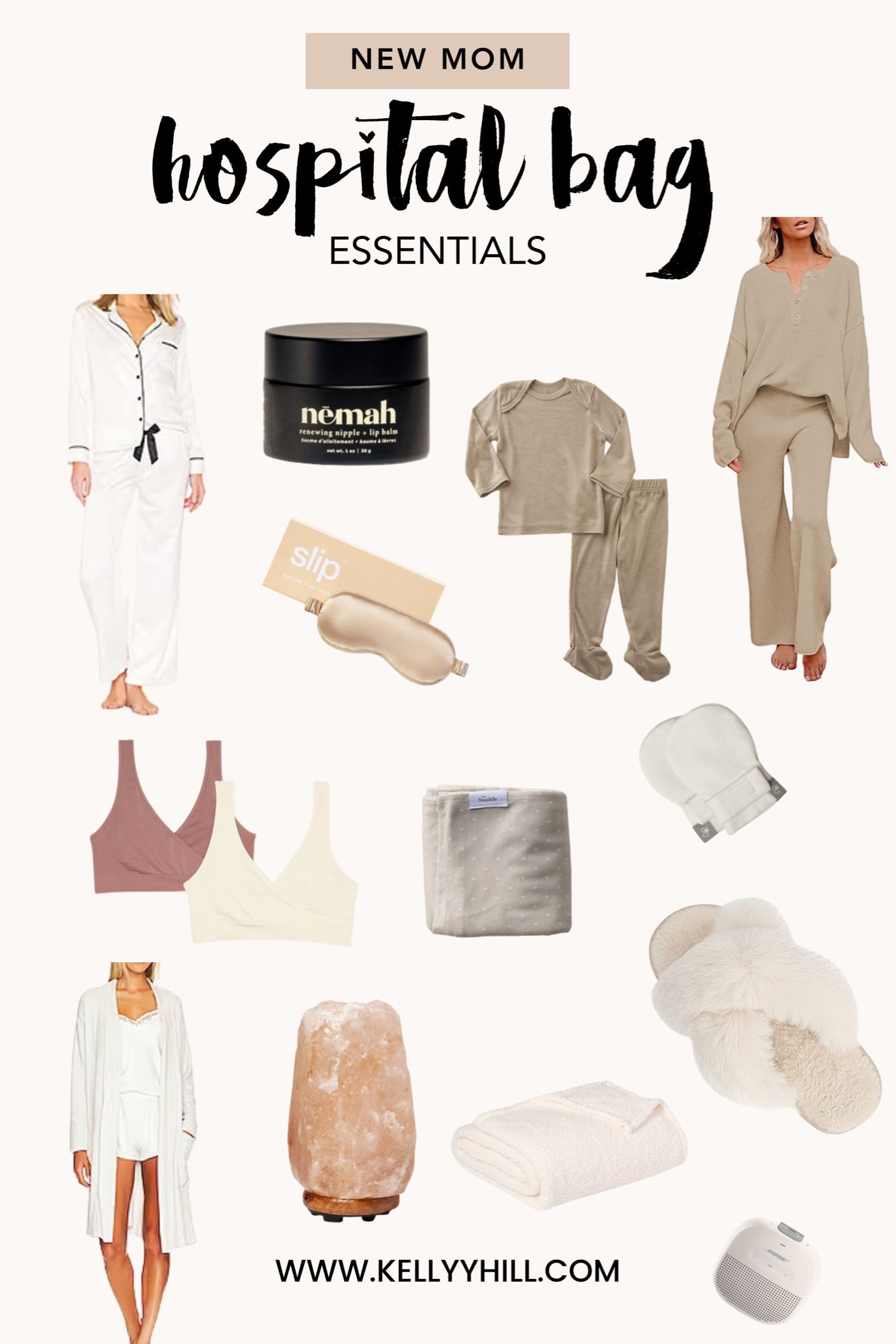 Full blog post on Kellyyhill.com detailing everything I brought (and wish I had brought) in my hospital bag! (Plus some surprising ones that I never see anyone share that CHANGED the game!) 

#LTKbaby #LTKfamily