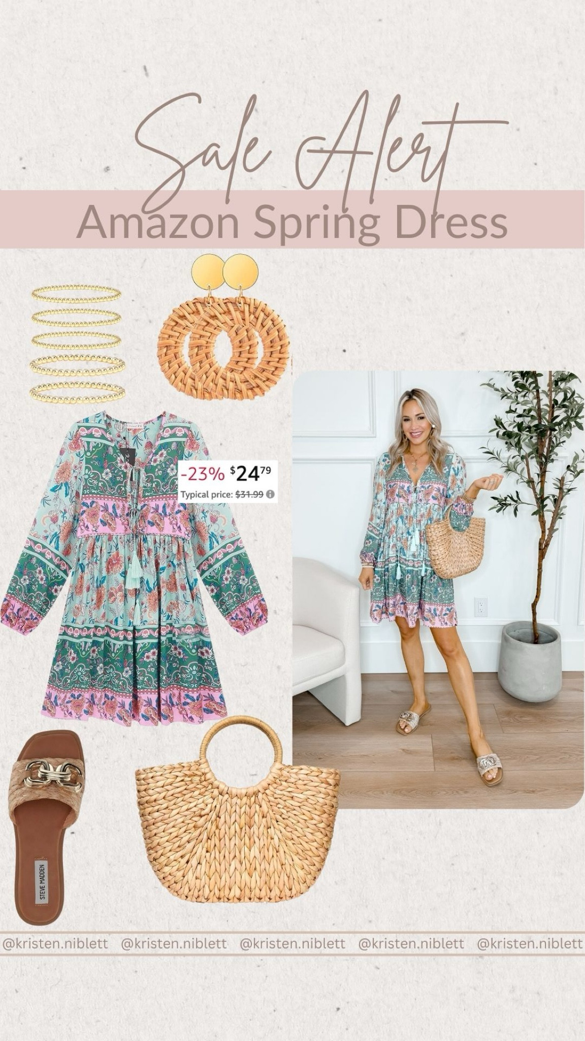 Amazon spring dress on sale // perfect vacation dress idea and comes in so many colors! 

#LTKsalealert #LTKtravel #LTKSeasonal