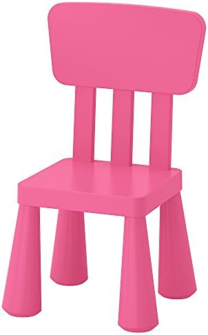 Ikea Mammut Kids Indoor/Outdoor Children's Chair (Pink) | Amazon (US)