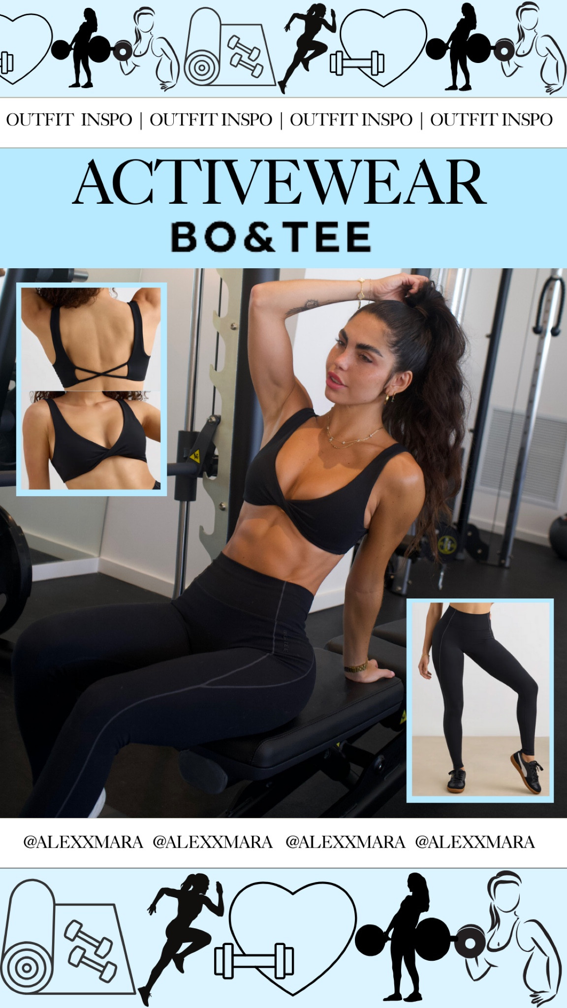 Absolutely obsessed with these sets! 🖤 The leggings are sooo buttery and hug me in all the right places, especially love the high-waist and contour seams for that snatched look. The sports bra? A whole vibe with the twisted neckline and strappy back. Perfect for my low-impact workouts and cute enough to lounge around in. 

#LTKfindsunder50 #LTKfitness #LTKActive
