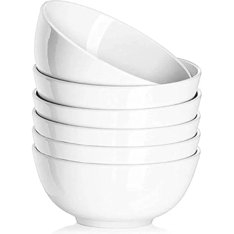 Delling Ceramic Soy Sauce Dipping Bowls, 4oz, Set of 6, White | Walmart (US)