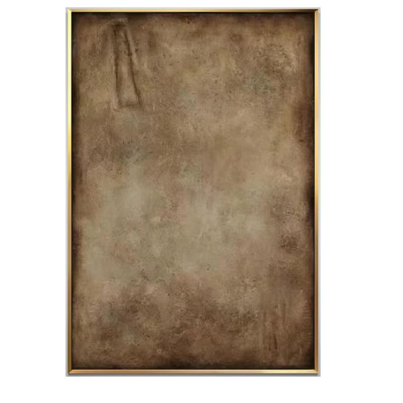 Beige Wabi-Sabi Wall Art Brown Texture Painting Neutral Minimalist Painting Textured Canvas Art A... | Amazon (US)