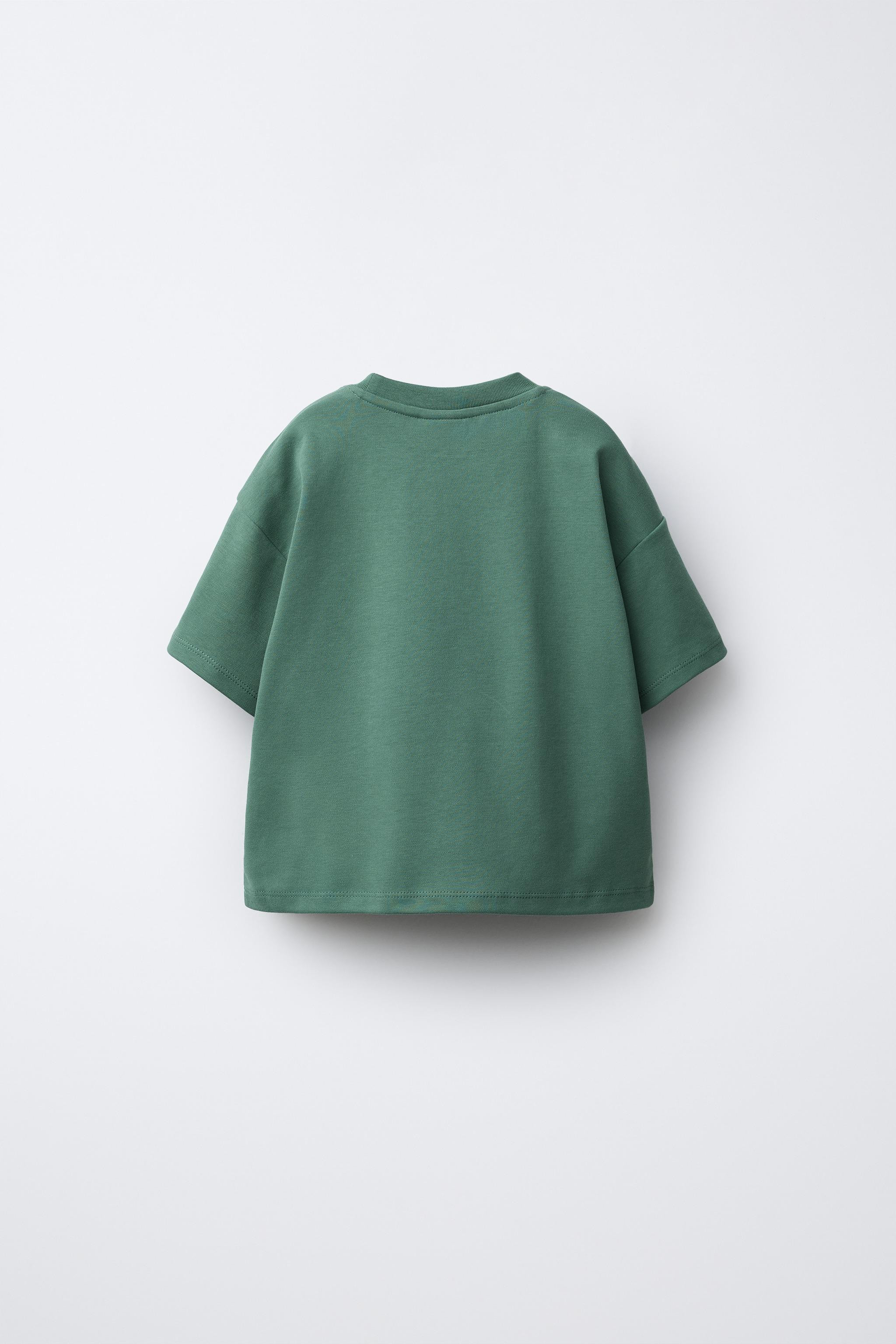 INTERLOCK LABEL T-SHIRT | Zara US