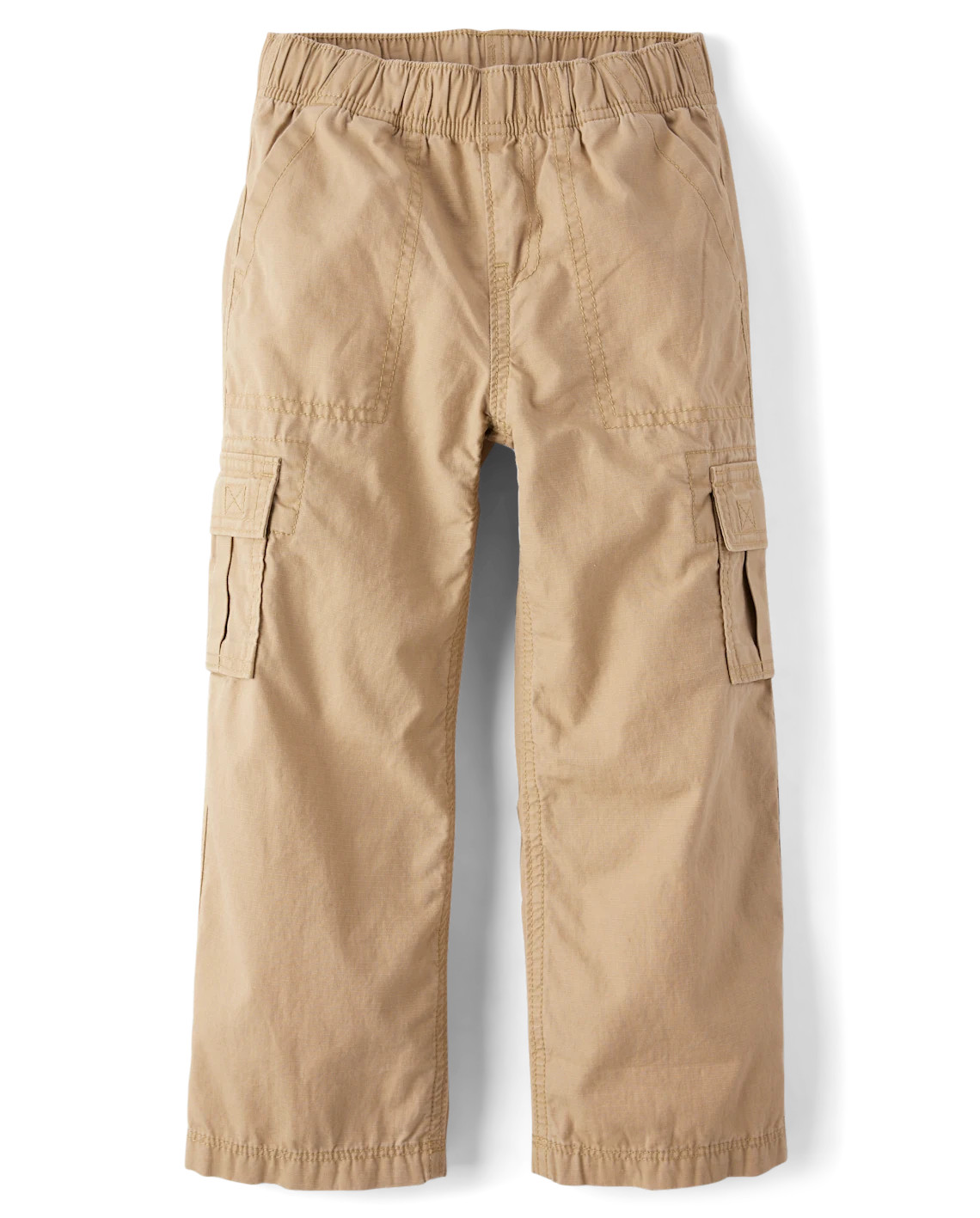 Boys Ripstop Baggy Pull On Cargo Pants - brown | The Children's Place