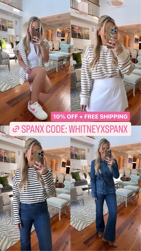 Spanx Try On
Code: WHITNEYXSPANX

#LTKworkwear #LTKfitness #LTKsalealert