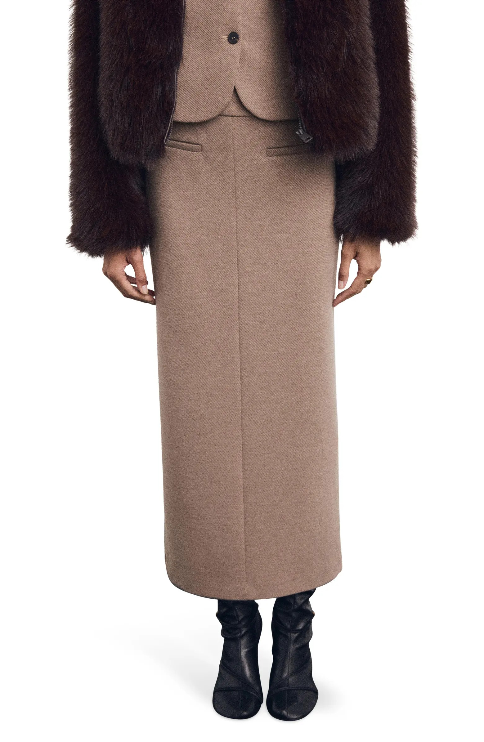 MANGO Pencil Skirt | Nordstrom | Nordstrom