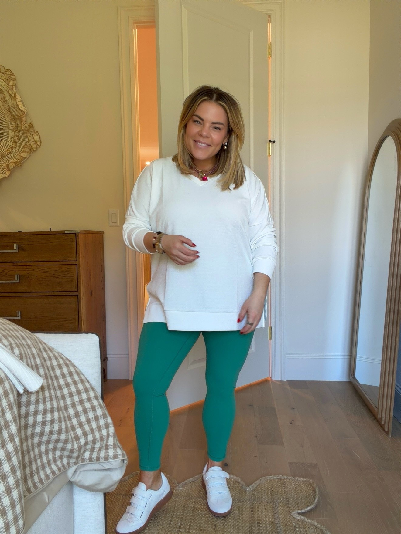 Proof that leggings don’t have to be boring. 💚 These green Amazon leggings are such a fun switch from basic black and still work with so many tops, sneakers, and layers for everyday wear.

Use code BRITTSAVE for an extra 10% off these leggings! 🙌

#LTKgrwm #LTKootd #LTKmomlife #AmazonFinds
