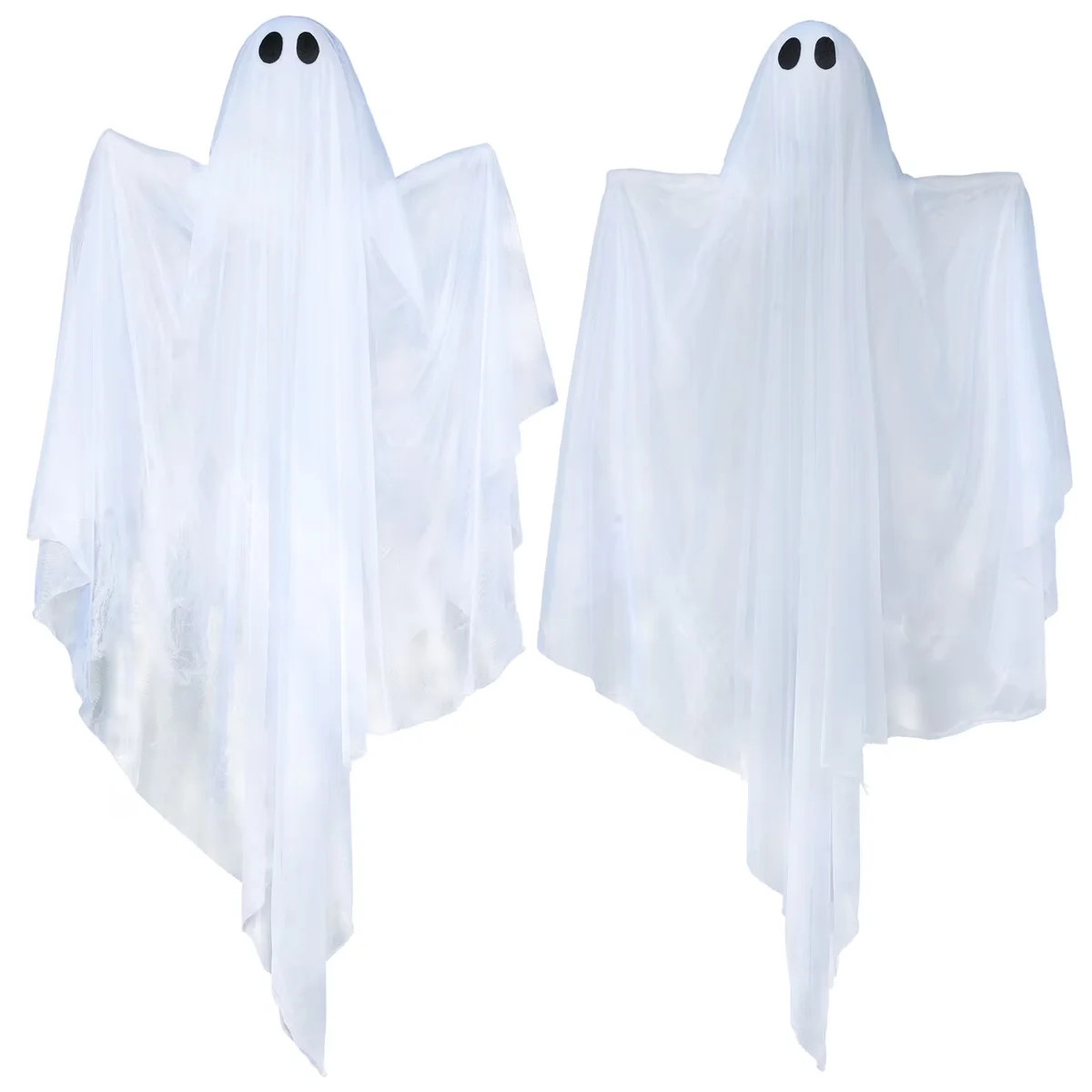 2 Pcs 35.5\u201d Halloween Light-up Hanging Ghosts (Set of 2) | Wayfair North America