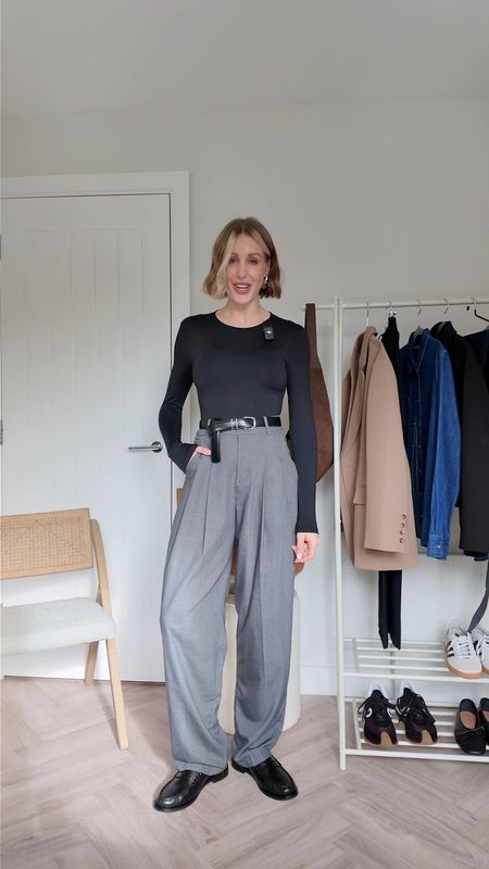 Do you find that you're not as productive when you stay in your PJs all day?! 

👩🏼‍💻 Join me on day 15 of 30 days of outfits as I prepare to work from home in a chic smart/casual #workoutfit that transitions seamlessly from home to office.

🤌🏼Check out this workwear outfit and my top picks for grey trousers ranging from £25 to £200 

#LTKVideo #LTKworkwear #LTKshoecrush