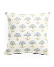 18x18 Macy Beaded Floral Pillow | Marshalls