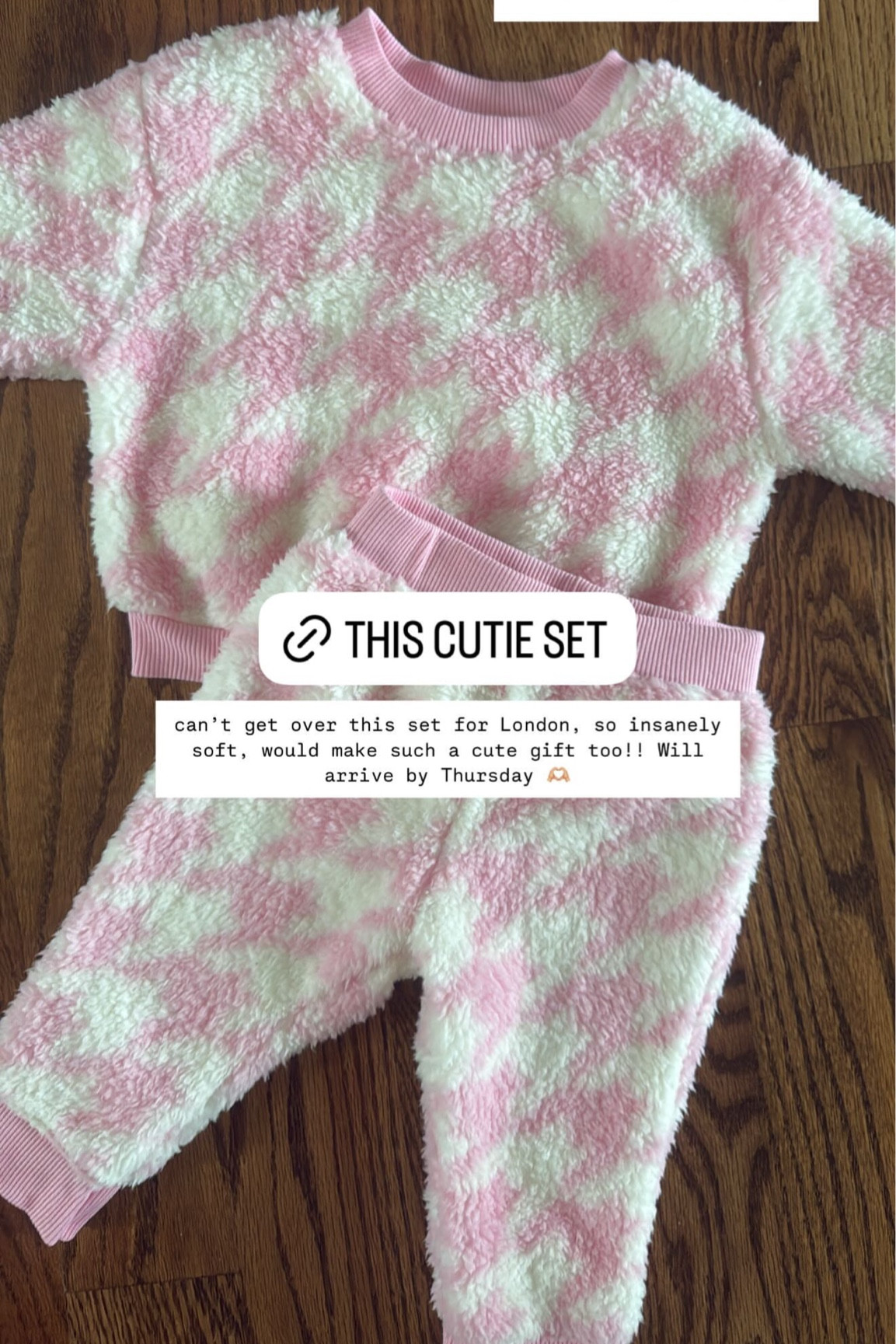 Obsessed with the shearling set from target 🎀

#LTKBaby