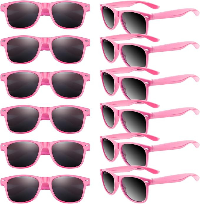 TUPARKA 12 Pack Sunglasses in Bulk for School, Birthday, Beach and Pool Party, Goody Bag Fillers,... | Amazon (US)