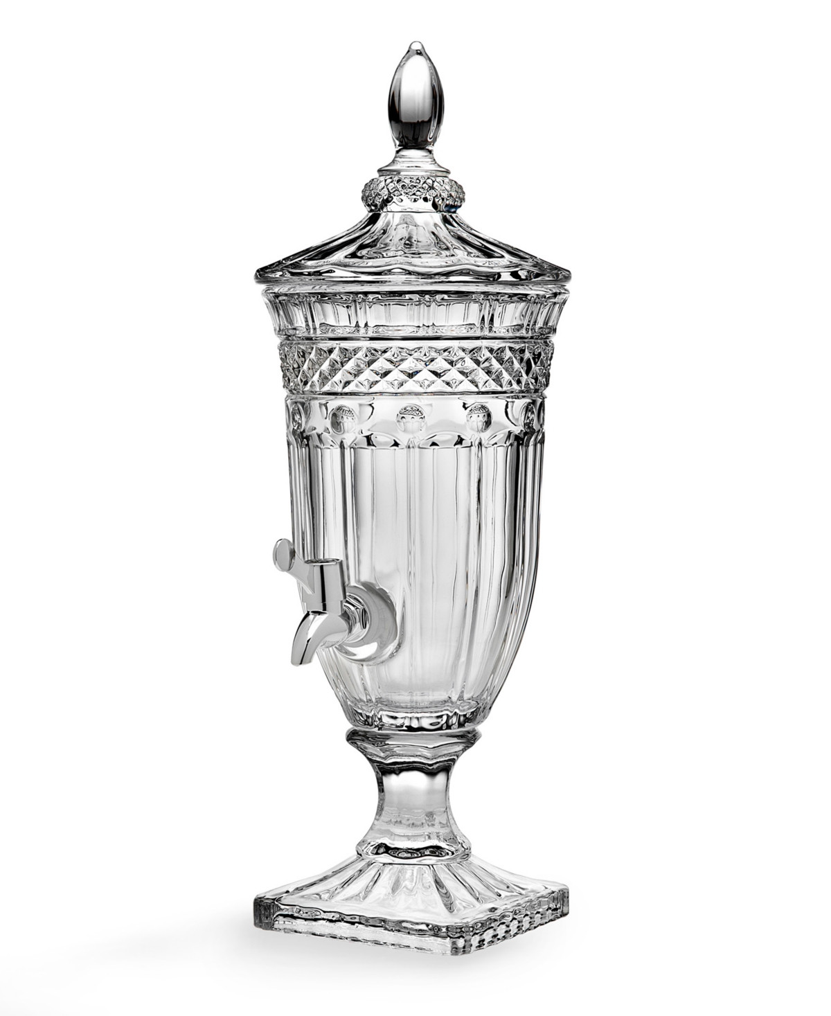 Godinger Brandon 60 Oz Crystal Beverage Dispenser - Clear | Macy's