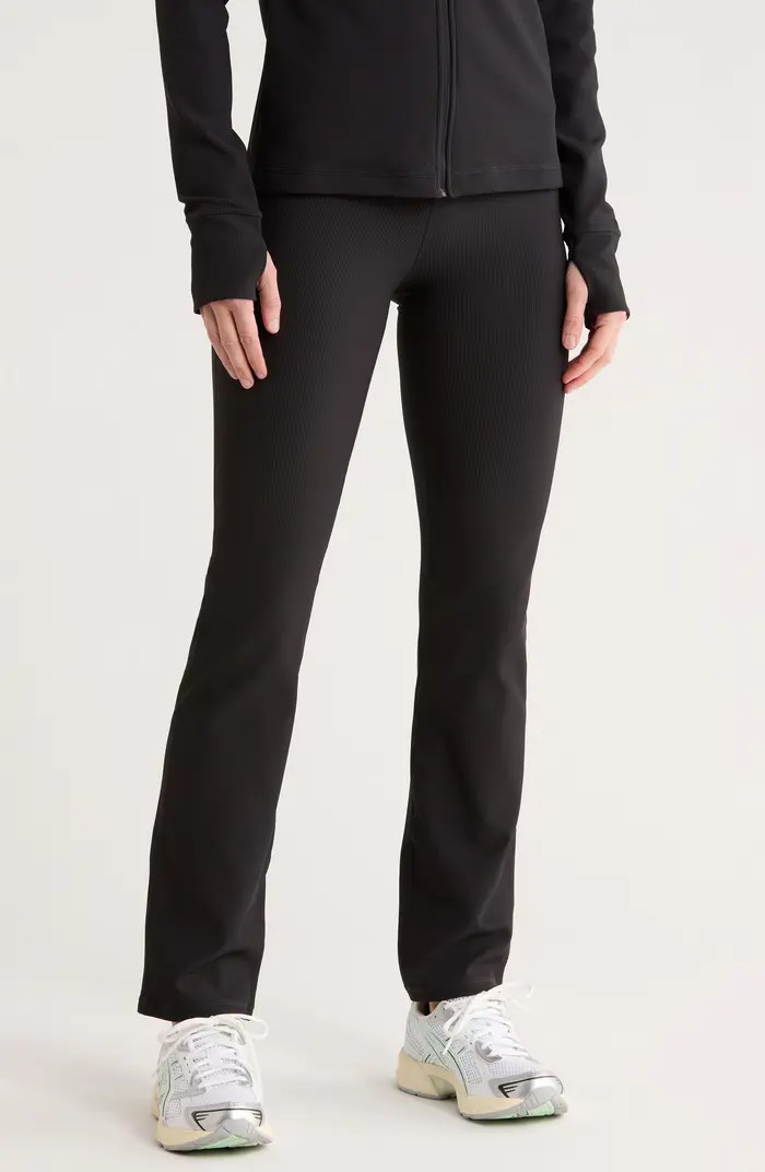 Perform Rib High Waist Bootcut Leggings | Nordstrom Rack