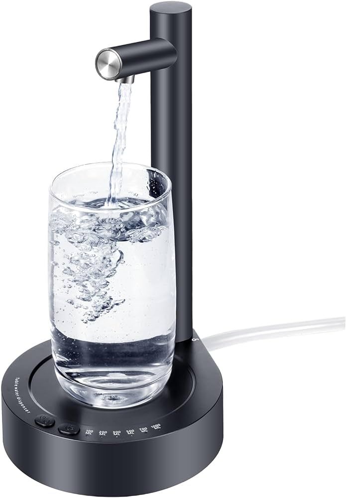 Desktop Water Bottle Dispenser Bedside Water Dispenser USB Charging Portable Automatic Electric K... | Amazon (US)