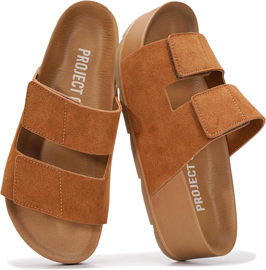 Project Cloud 100% Genuine Leather Platform Sandals Women Footwear-Beach Essentials Summer Wedges... | Amazon (US)