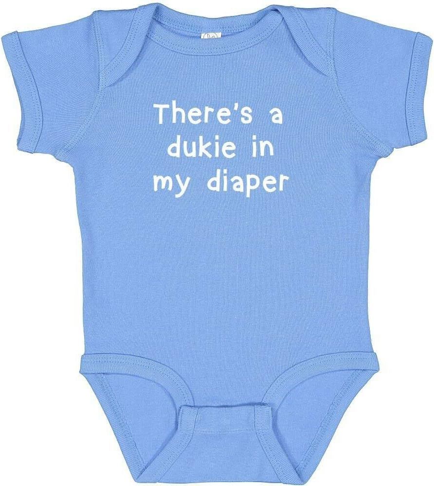 UNC Funny Baby There's a Dukie In My Diaper Bodysuit | Amazon (US)