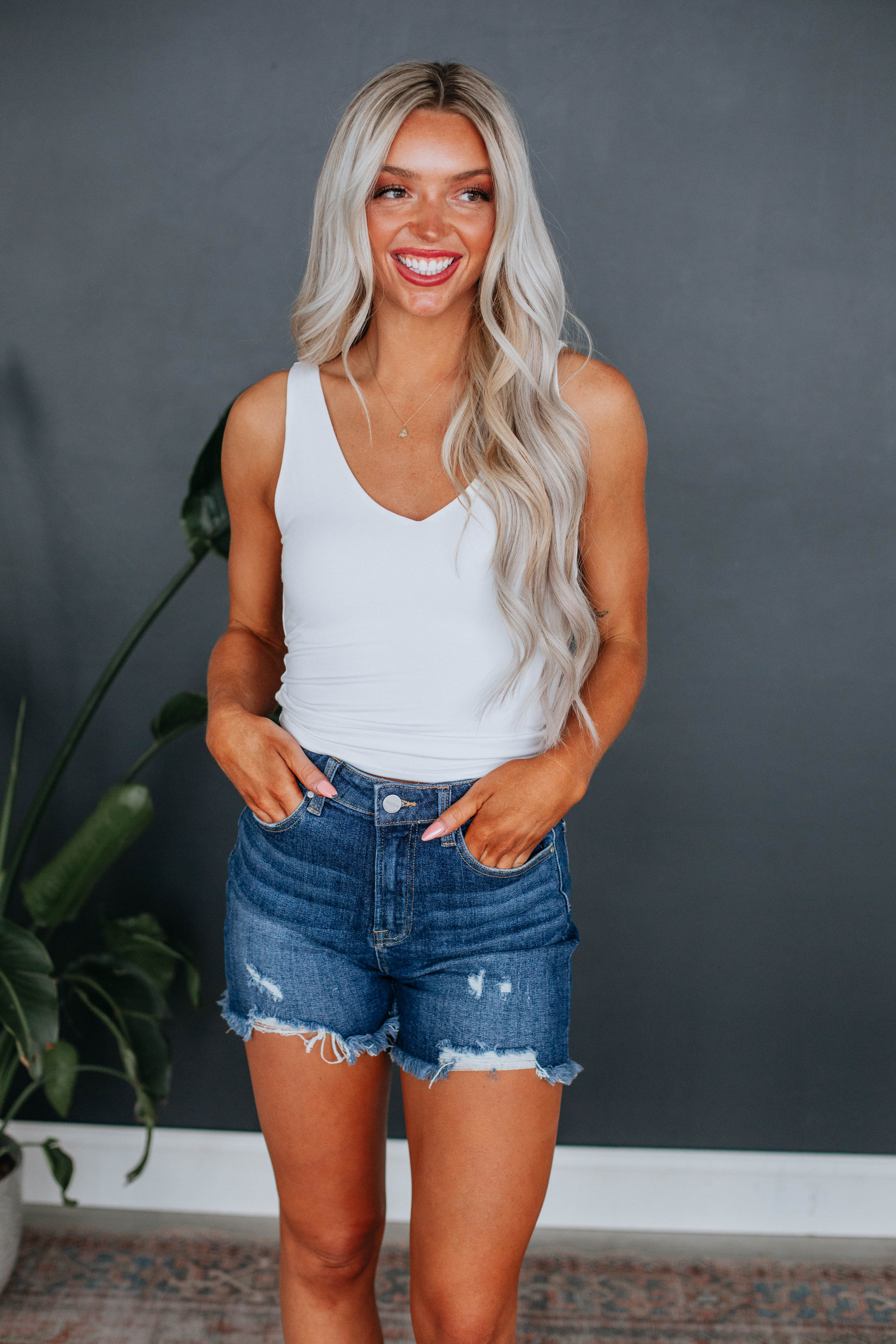 Rio Basic Tank - Ivory | Wild Oak Boutique
