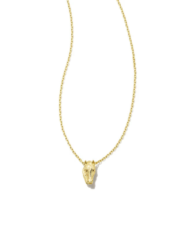 Tiny Beau Short Pendant Necklace in 18k Yellow Gold Vermeil | Kendra Scott | Kendra Scott
