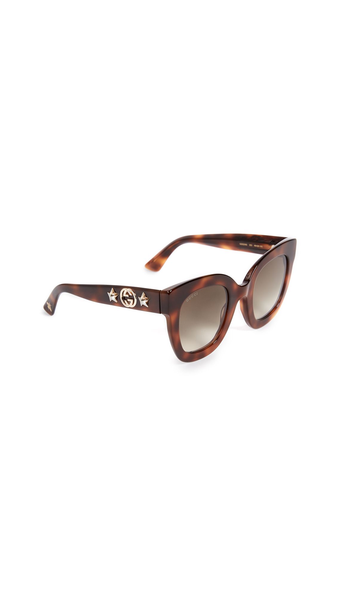 Gucci Urban Stars Rectangle Sunglasses | Shopbop