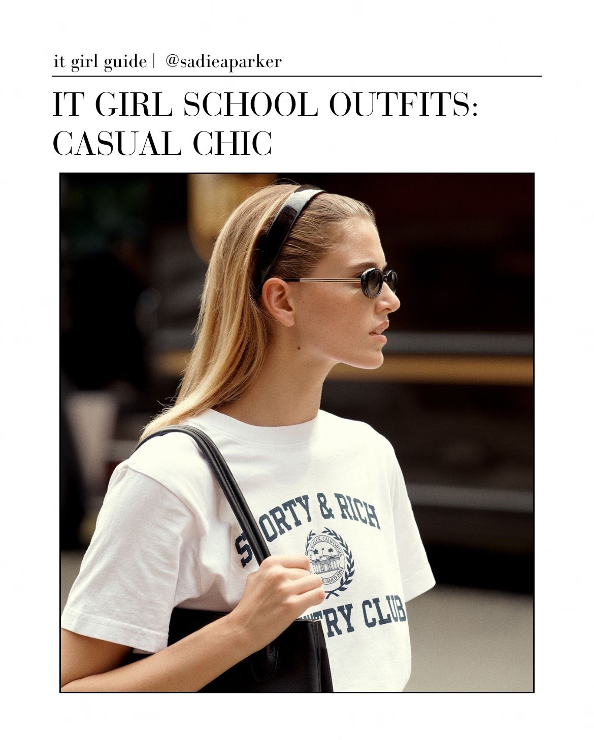 It Girl School Outfits | Casual chic outfits that are perfect for this upcoming school-year | The t-shirt in the third slide is from Born a Kennedy but I linked a similar t-shirt




( Fashion , Fashion inspiration , Outfit , Outfit inspiration , School , Back to school , College , Back to college , Campus , Fall , Fall outfits , Autumn , Autumn outfits )

#LTKstyletip #LTKU #LTKSeasonal