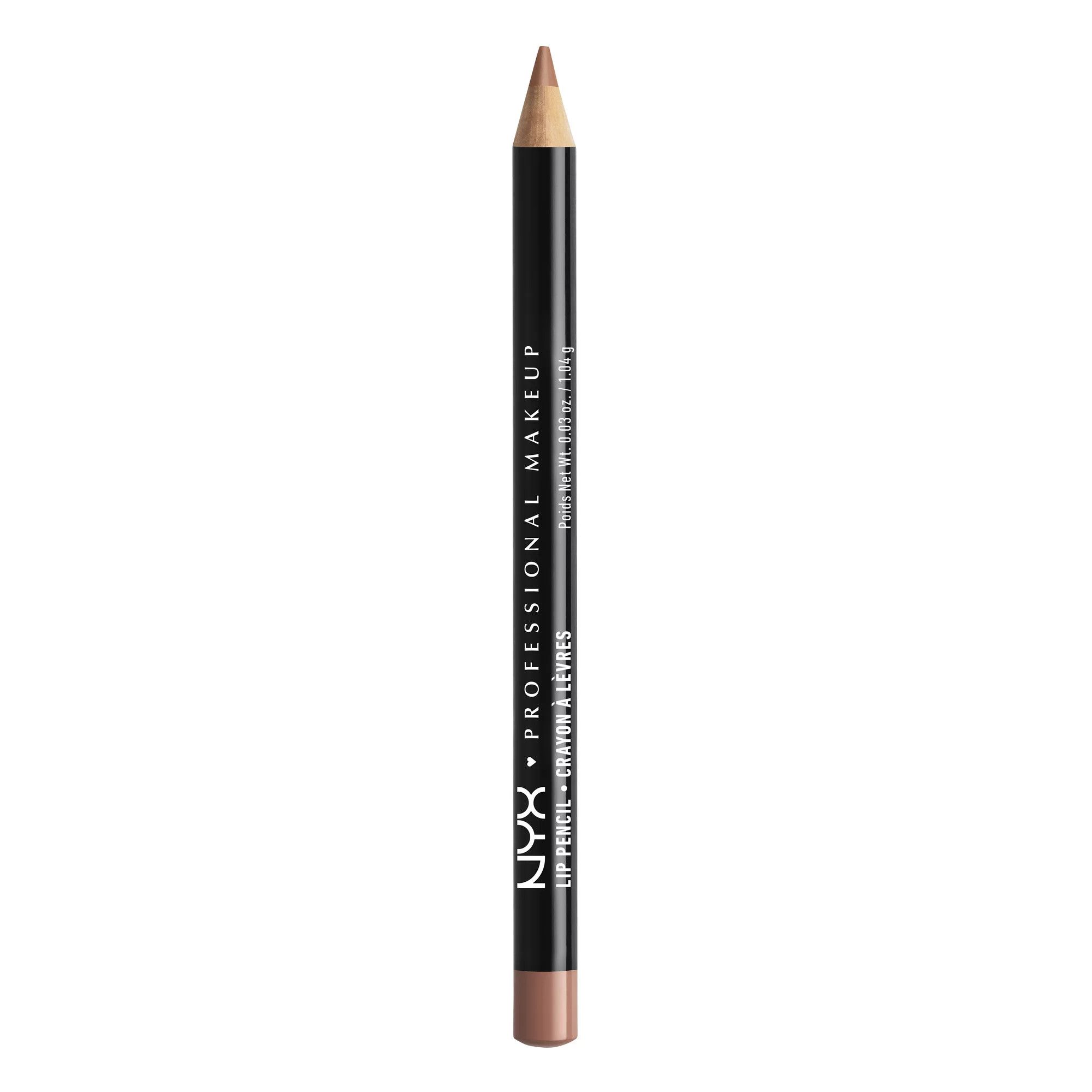 NYX Professional Makeup Slim Lip Pencil, Long-Lasting Creamy Lip Liner, Natural, 0.035 oz. | Walmart (US)