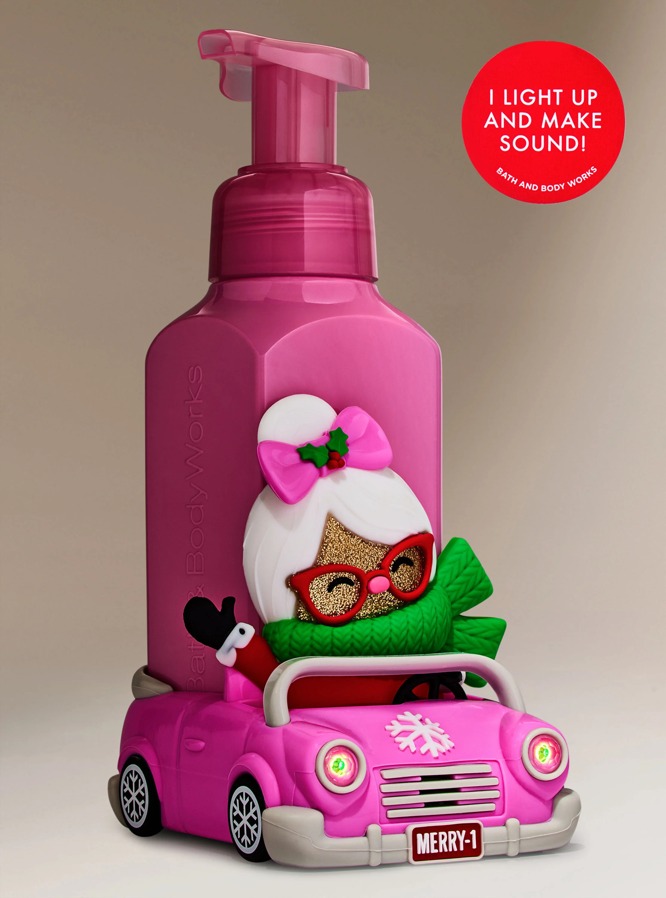 Mrs Claus Soap Buddy


Gentle & Clean Foaming Hand Soap Holder | Bath & Body Works