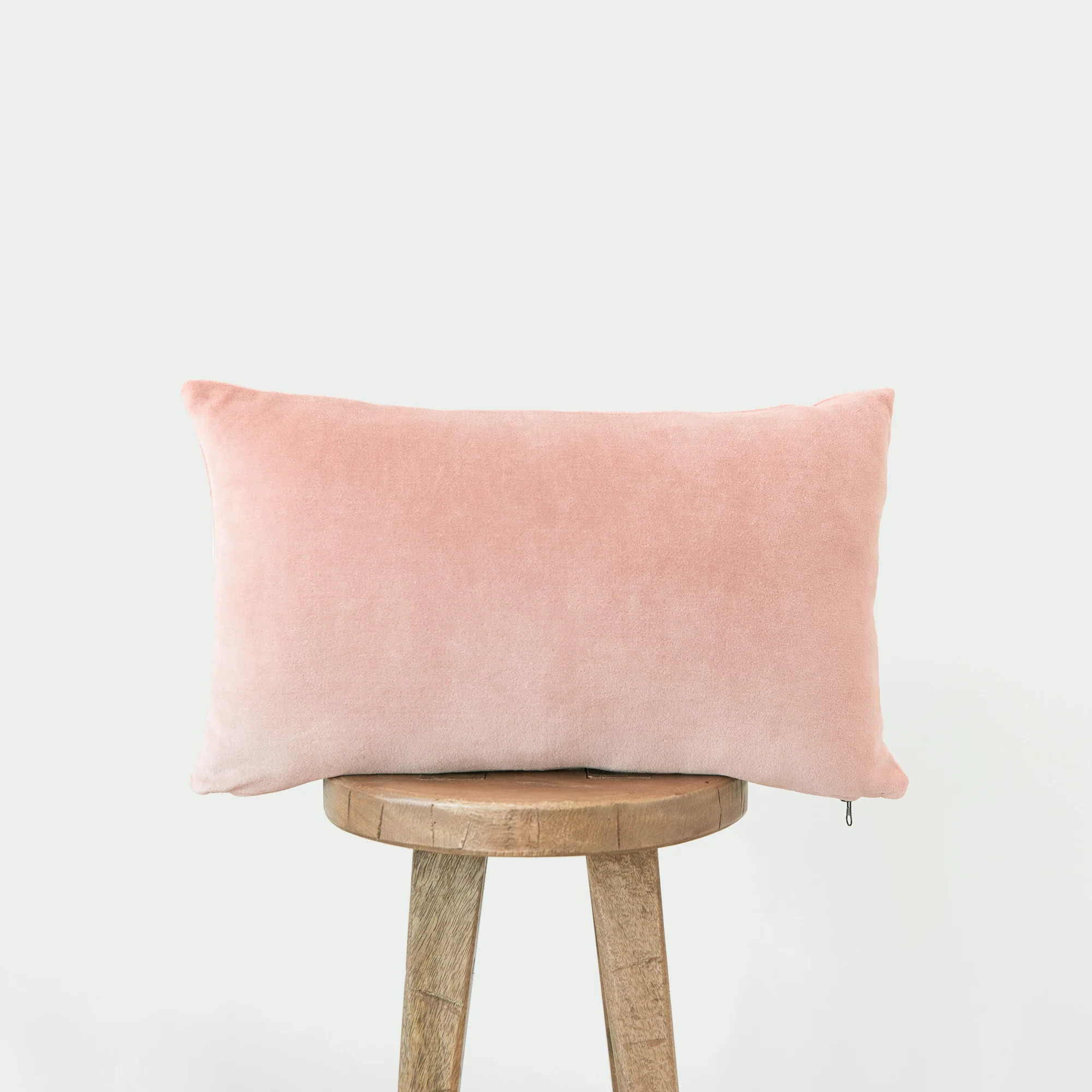 Blush Pink Velvet - 18" | 22" | Woven Nook